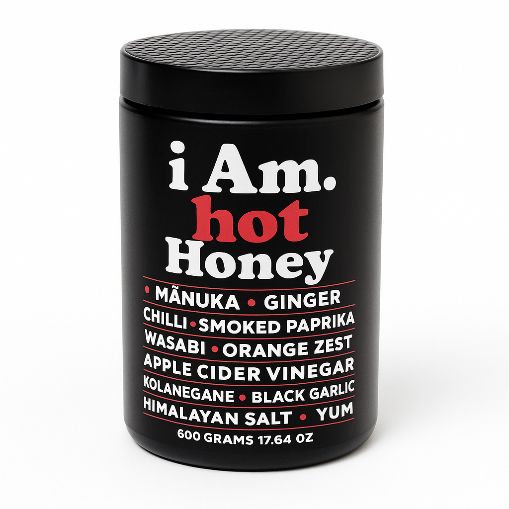 I Am Hot Honey – The Sweet Heat You Didn’t Know You Needed! 500 jars ONLY!