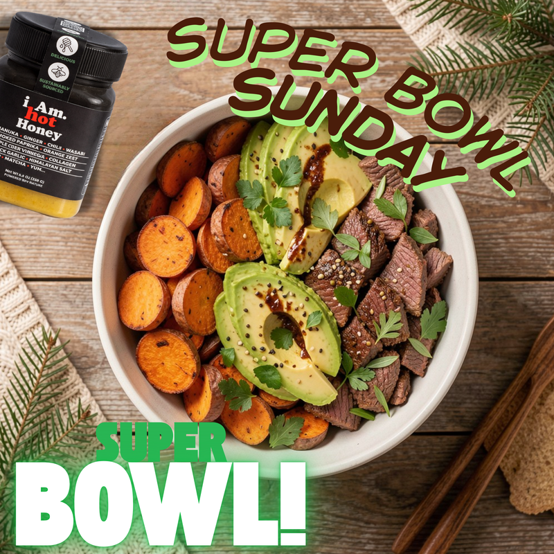 Super Bowl Sunday I AM HOT HONEY Bowl
