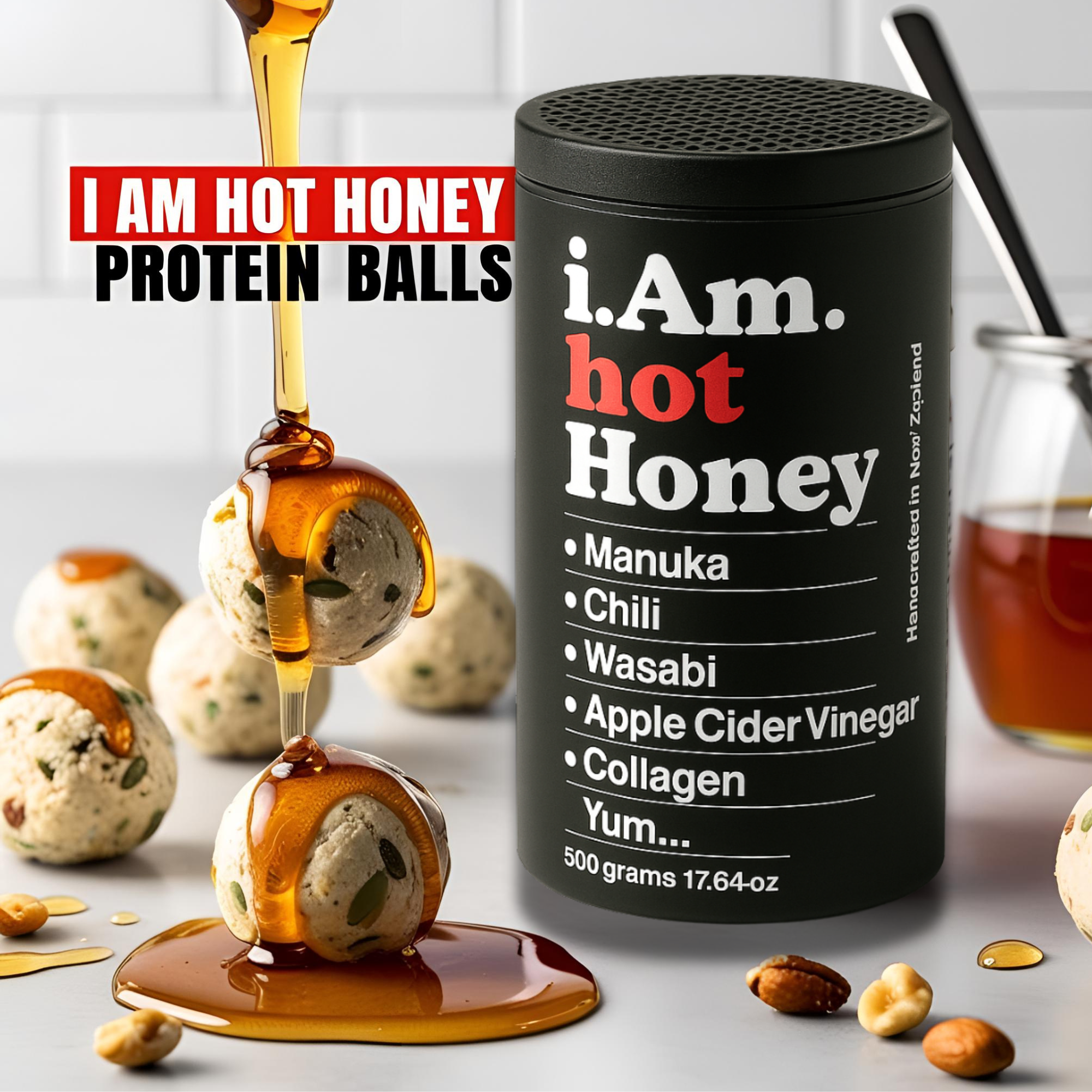 HOT HONEY FIREBALL BITES