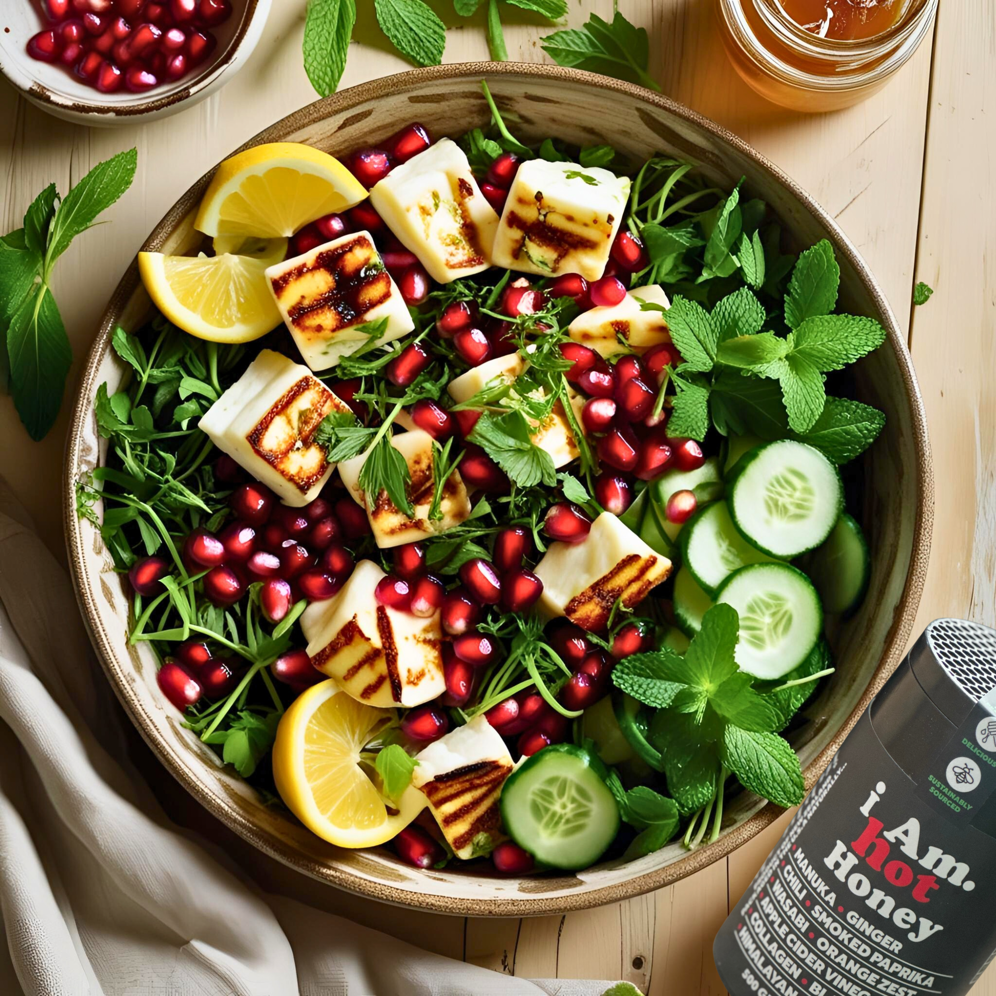 Turkish Heat…Halloumi Mezze Meets I Am Hot Honey