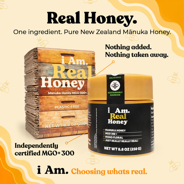 I Am REAL Honey – Manuka 300+ MGO