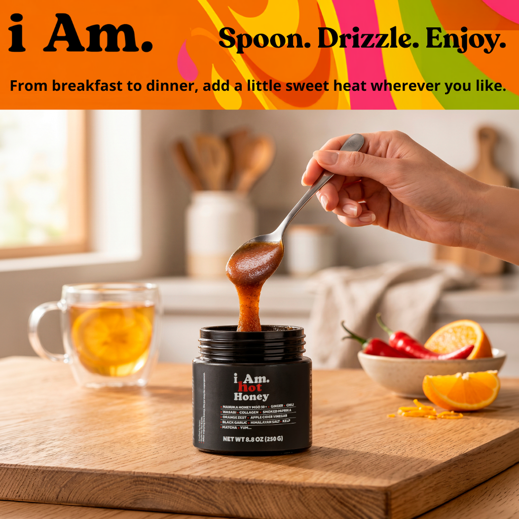 Manuka & Hot Honey Gift Bundle – Real + Hot Duo with Free Recipe Books